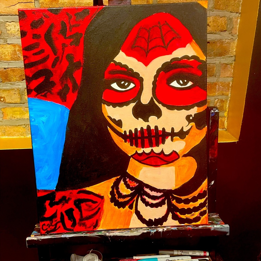 Day of the dead art